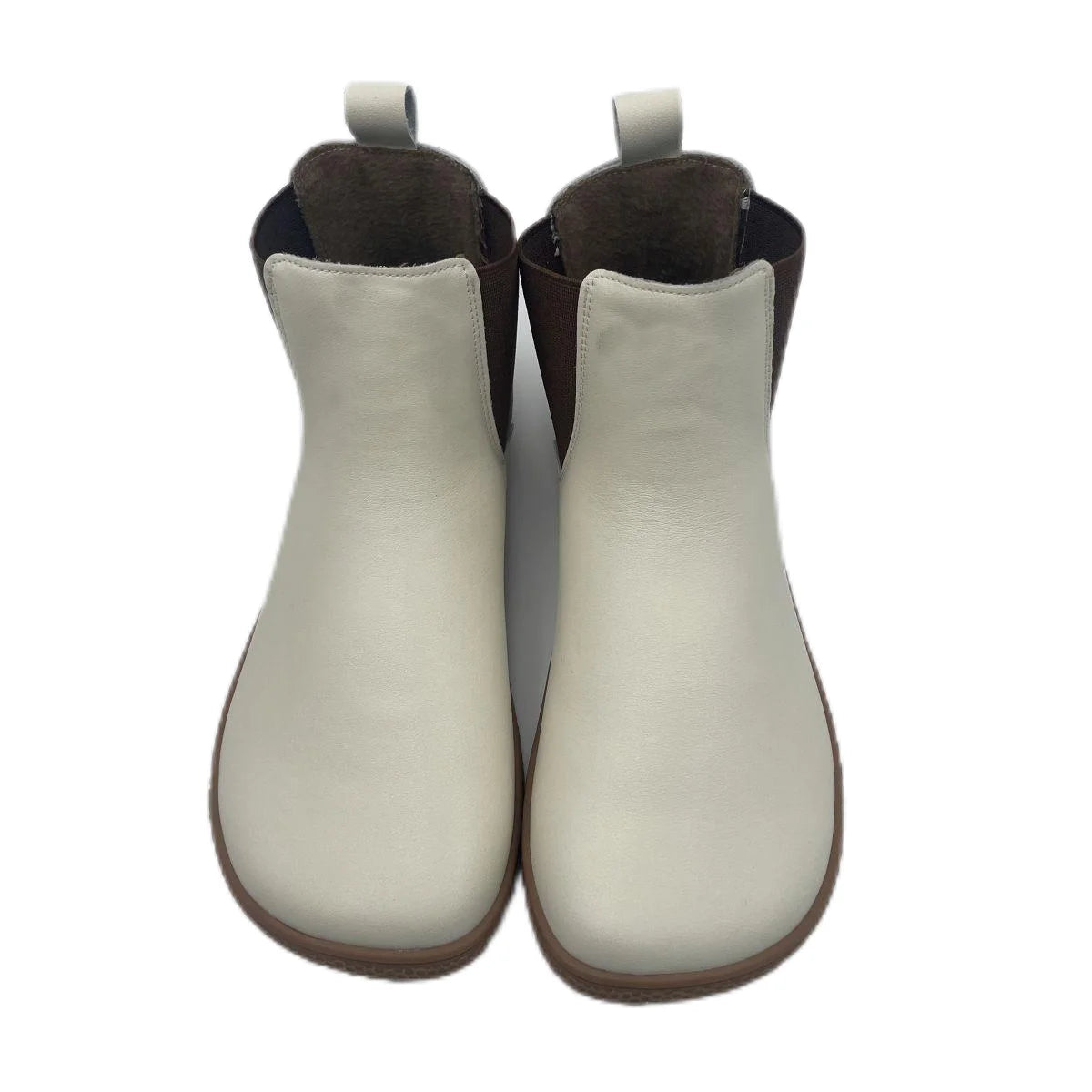 Tipsietoes Chelsea Barefoot Genuine Leather Boots With Wool Lining