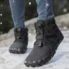 Ravello Big Size Waterproof Winter Barefoot Boots - Fur Lined Wide Toe Box Snow Boots