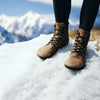 Handcrafted RealFoot Farmer Winter Boots with wide toe box and insulation, offering natural comfort and warmth for winter.