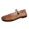 Careaymade Genuine Leather Low Top Women's Shoes - Casual Slip - On Loafers - Ravello Barefoot Shoes