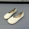 Handmade Milano Genuine Leather Ballerina Flats - Ravello Barefoot Shoes