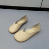 Handmade Milano Genuine Leather Ballerina Flats - Ravello Barefoot Shoes