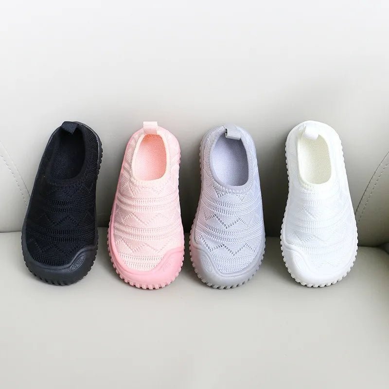 Kids Barefoot Sneakers - Breathable, Anti - Slip Soft Sole Shoes for Infants and Toddlers - Ravello Barefoot Shoes