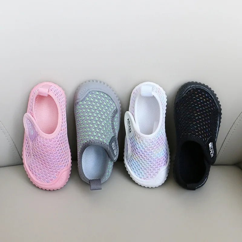 Kids Barefoot Sneakers - Breathable, Anti - Slip Soft Sole Shoes for Infants and Toddlers - Ravello Barefoot Shoes