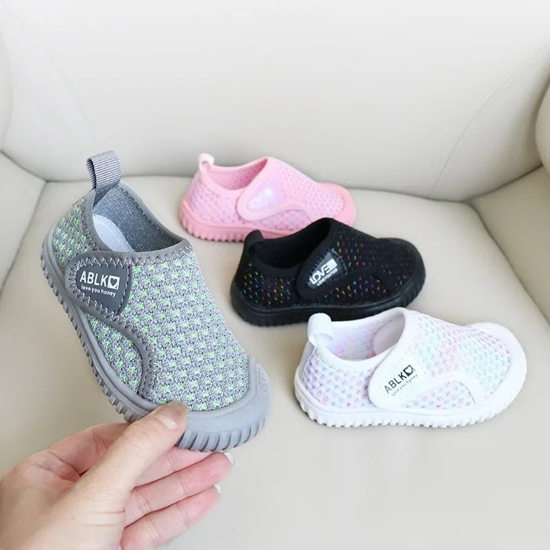 Kids Barefoot Sneakers - Breathable, Anti - Slip Soft Sole Shoes for Infants and Toddlers - Ravello Barefoot Shoes