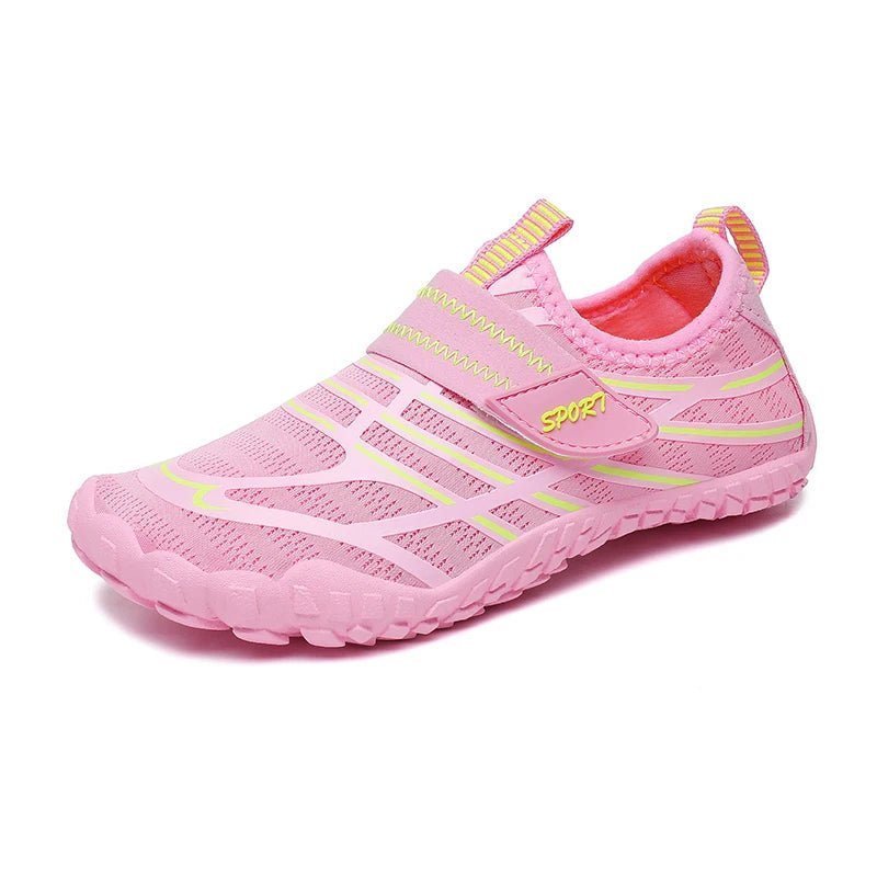 Kids' Colorful Water Shoes - Barefoot Aqua Sneakers - Ravello Barefoot Shoes