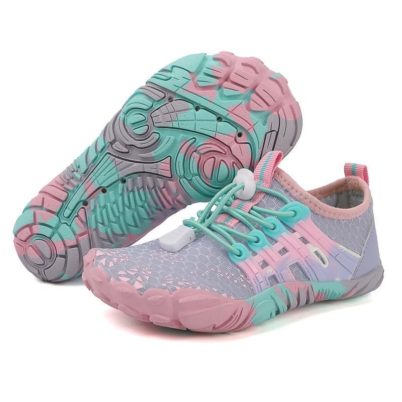 Kids Quick - Drying Aqua Shoes - Barefoot Swimming, Beach, and Running Shoes - Ravello Barefoot Shoes