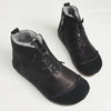 Luxury Genuine Leather Wool - Lined Women's Snow Boots - Thickened Warm, Lightweight High Top Boots - Ravello Barefoot Shoes