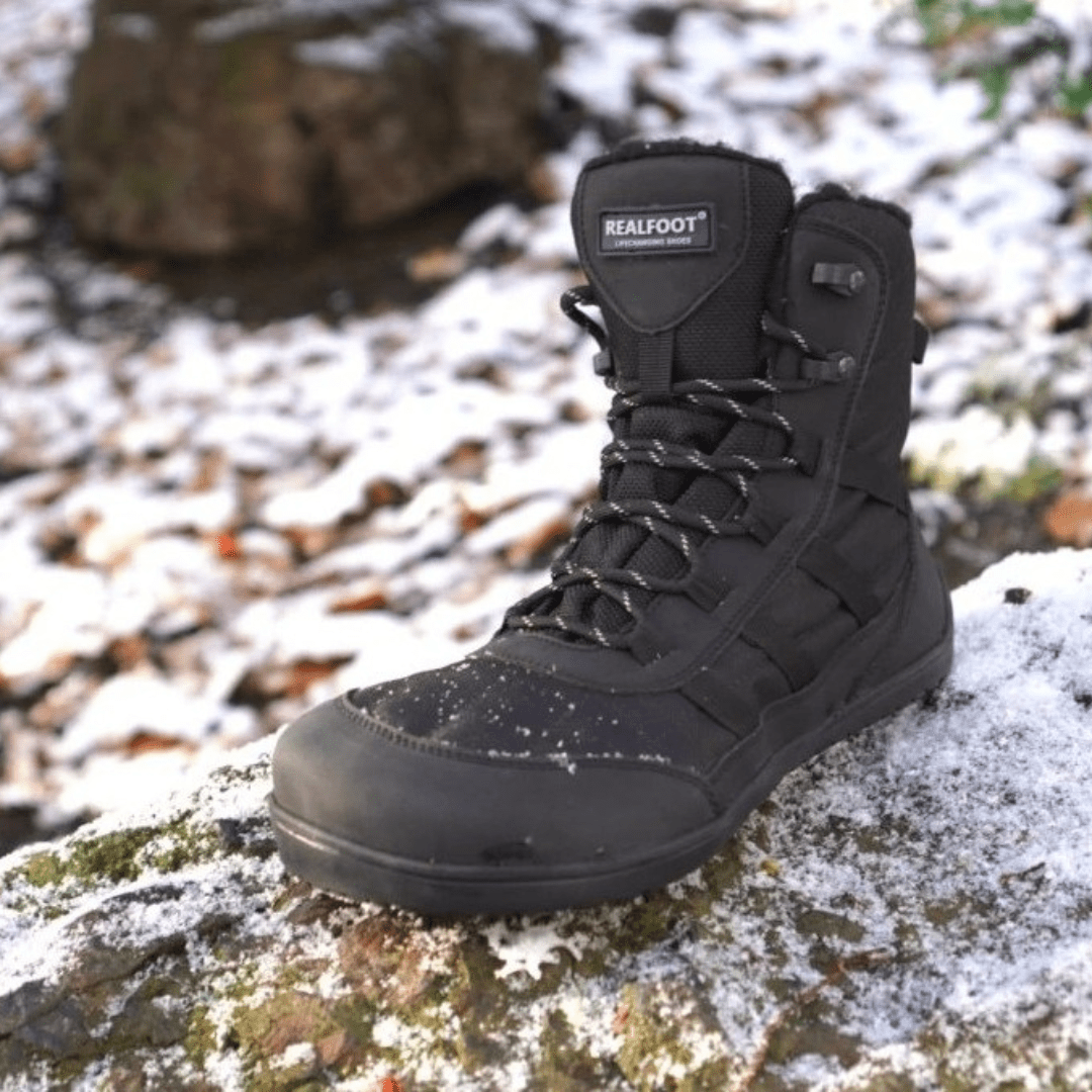 Realfoot Highlander Vegan Snow Boots – Ultimate Warmth and Winter Protection - Ravello Barefoot Shoes