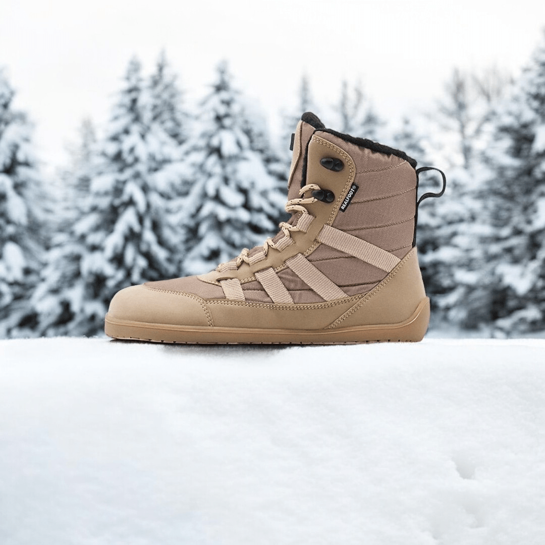 Realfoot Highlander Vegan Snow Boots – Ultimate Warmth and Winter Protection - Ravello Barefoot Shoes