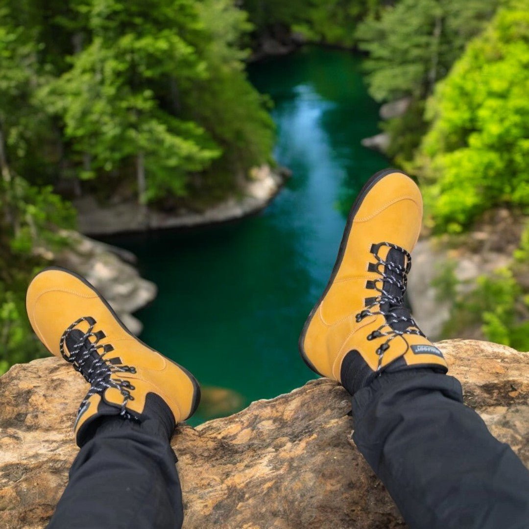 RealFoot Trekker High Vegan Hiking Boots – Ultimate Comfort for Outdoor Adventures - Ravello Barefoot Shoes