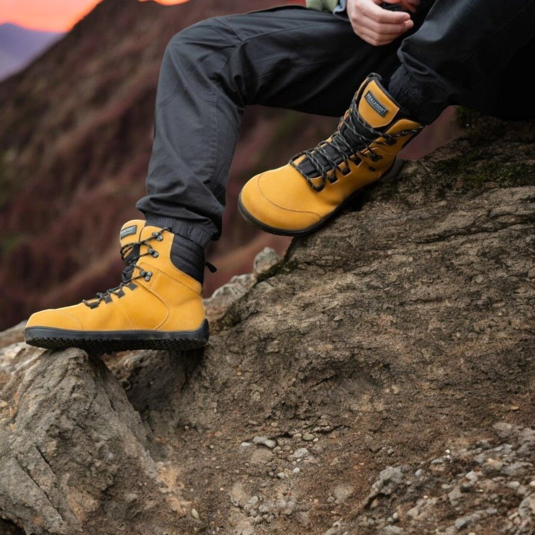 RealFoot Trekker High Vegan Hiking Boots – Ultimate Comfort for Outdoor Adventures - Ravello Barefoot Shoes