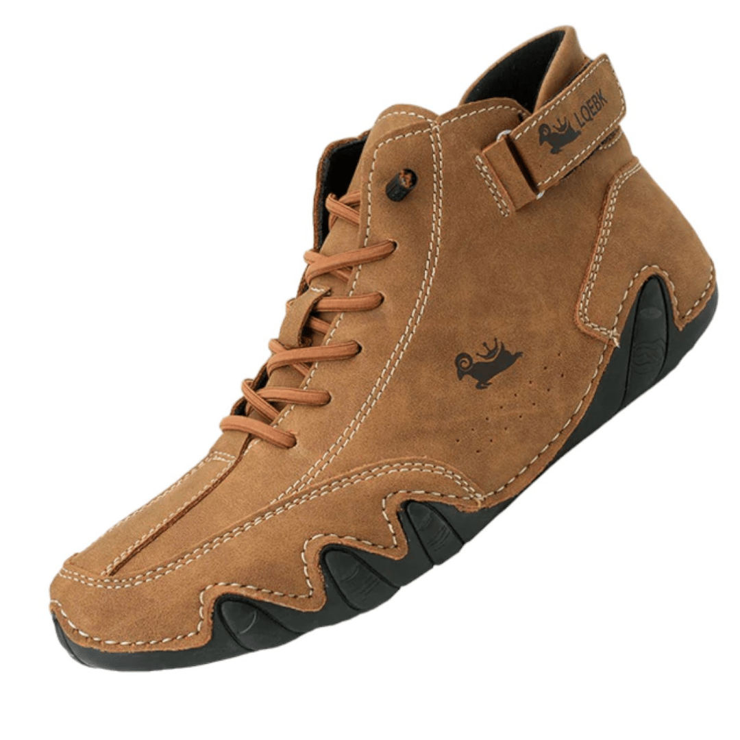 Skylar Orthopedic Comfort Shoes Made Of Authentic Leather - Ravello Barefoot Shoes