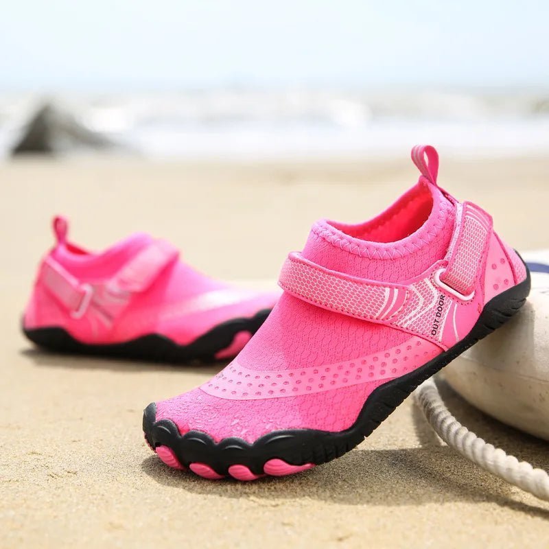 Summer Kids Beach Barefoot Water Shoes - Aqua Swimming Shoes for Boys and Girls - Ravello Barefoot Shoes