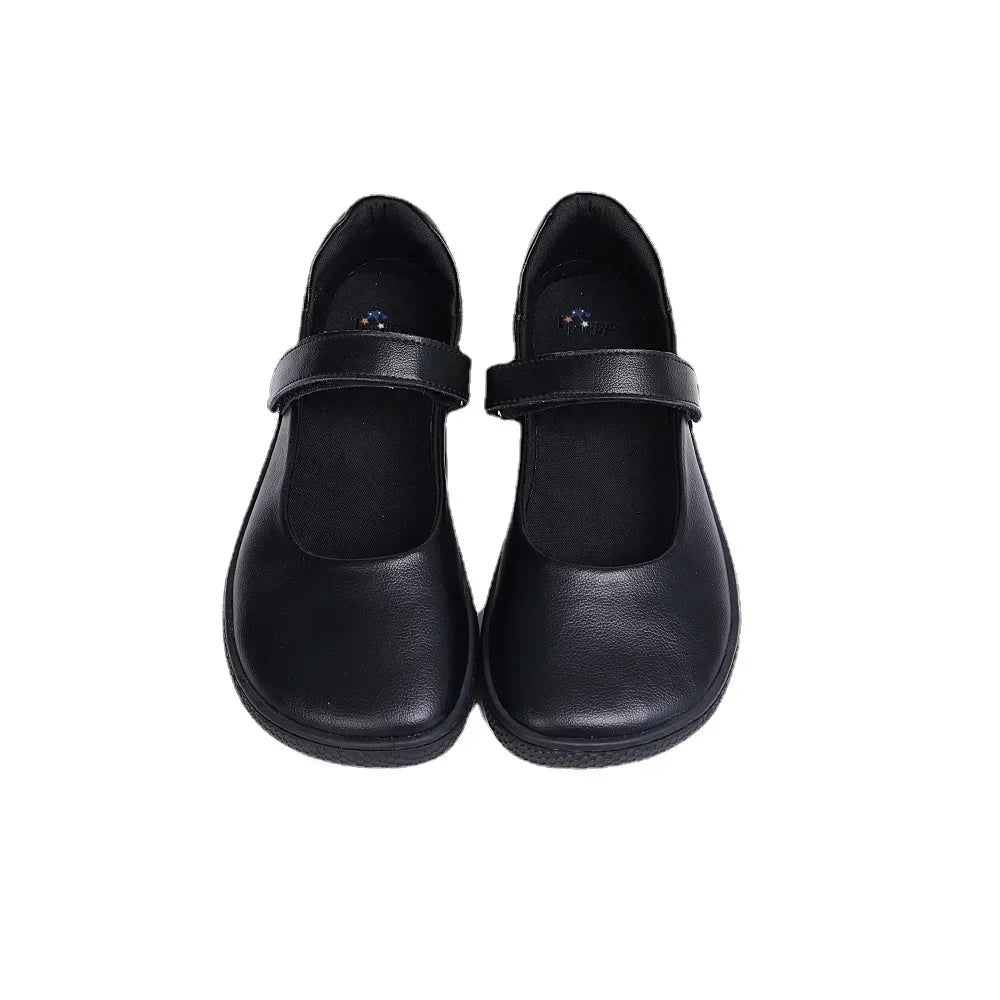 Tipsietoes Barefoot Leather Ballerinas - Zero Drop, Wide Toe Box, Lightweight Flats for Women - Ravello Barefoot Shoes