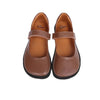 Tipsietoes Barefoot Leather Ballerinas - Zero Drop, Wide Toe Box, Lightweight Flats for Women - Ravello Barefoot Shoes