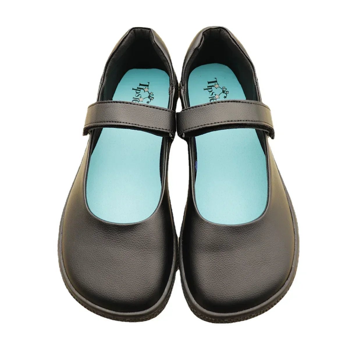 Tipsietoes Barefoot Leather Ballerinas - Zero Drop, Wide Toe Box, Lightweight Flats for Women - Ravello Barefoot Shoes