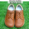 TONGLEPAO Barefoot Genuine leather Zero Drop Sneaker - Ravello Barefoot Shoes