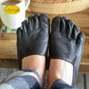 Vibram FiveFingers Leather Minimalist Slip - On Running Shoes - Ravello Barefoot Shoes