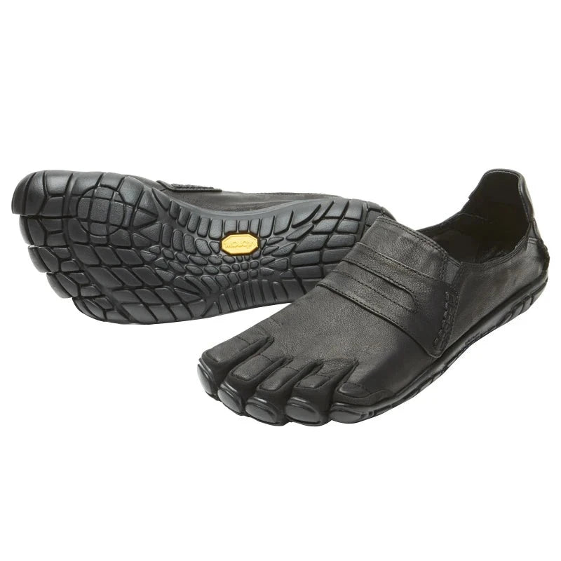 Vibram FiveFingers Leather Minimalist Slip - On Running Shoes - Ravello Barefoot Shoes