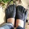 Vibram FiveFingers Leather Minimalist Slip - On Running Shoes - Ravello Barefoot Shoes