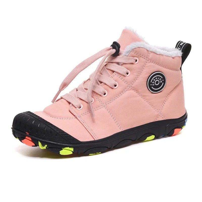 Winter Children Sneakers - Warm Barefoot Snow Boots for Boys and Girls - Ravello Barefoot Shoes