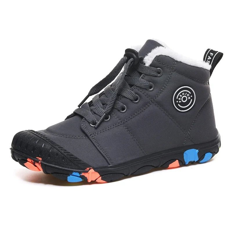 Winter Children Sneakers - Warm Barefoot Snow Boots for Boys and Girls - Ravello Barefoot Shoes