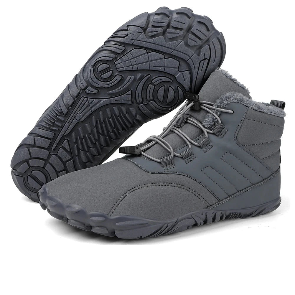 Winter Warm Jogging Sneakers - Waterproof Barefoot Shoes for Men and Women - Ravello Barefoot Shoes