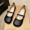 Women's Casual Mary Jane Flats - Soft All - Match Round Toe Moccasins - Ravello Barefoot Shoes