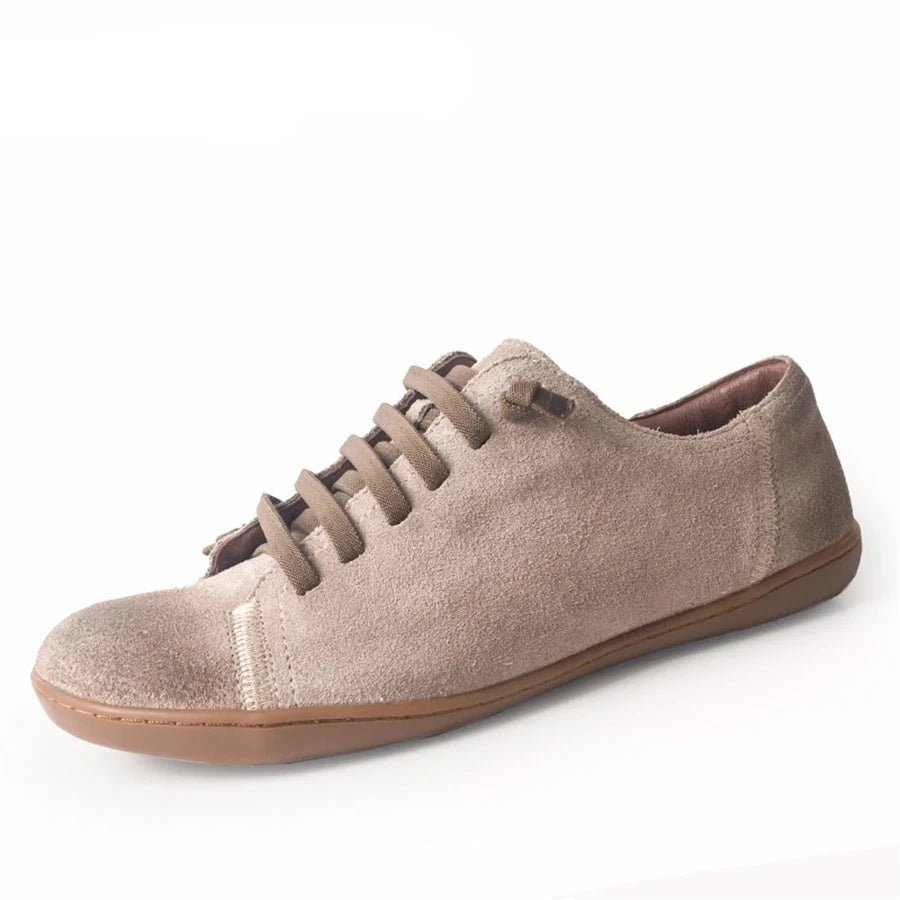 Women's Suede Leather Barefoot Flats - Casual Spring Shoes - Ravello Barefoot Shoes