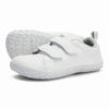 ZZFABER Children Barefoot Shoes - Soft Fiber Leather Sneakers for Girls and Boys - Ravello Barefoot Shoes