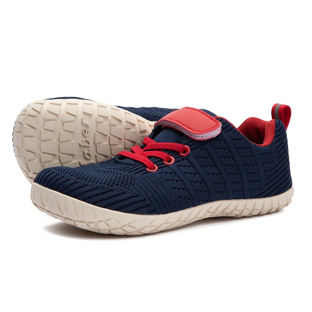 ZZFABER Kids' Barefoot Sneakers - Flexible Mesh Shoes for Boys and Girls - Ravello Barefoot Shoes