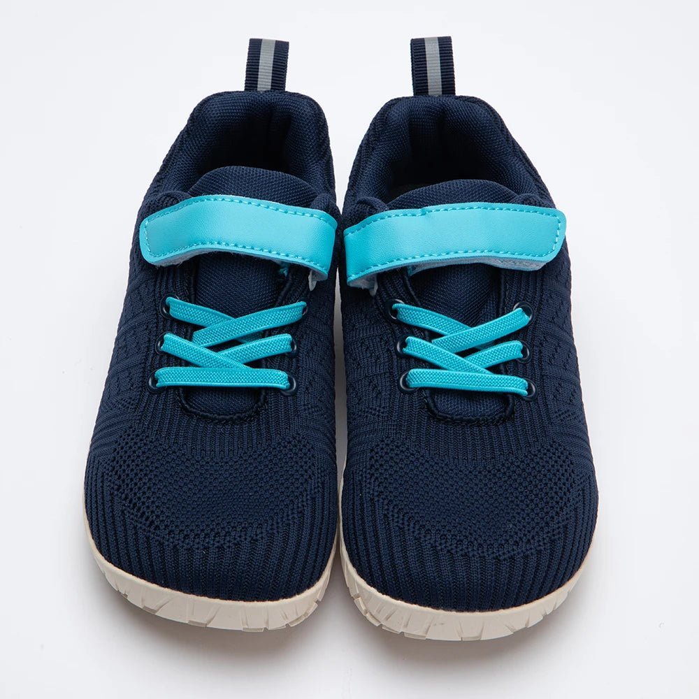 ZZFABER Kids' Barefoot Sneakers - Flexible Mesh Shoes for Boys and Girls - Ravello Barefoot Shoes