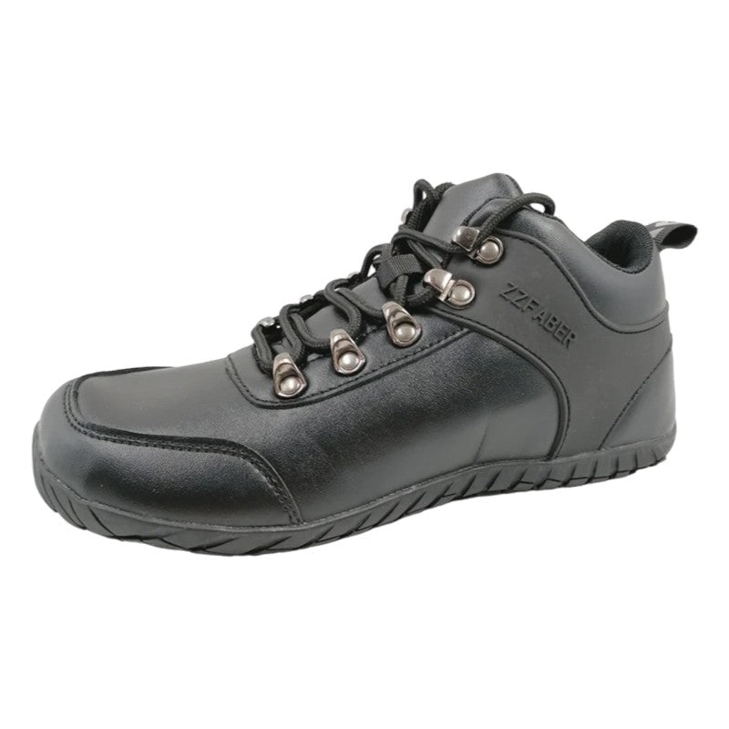 ZZFABER Waterproof Women's Barefoot Hiking Boots - Flexible Ankle Climbing Sneakers - Ravello Barefoot Shoes